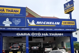 Việt Trì: Đại lý lốp - Michelin Car Service - Hà Thành Phù Đổng